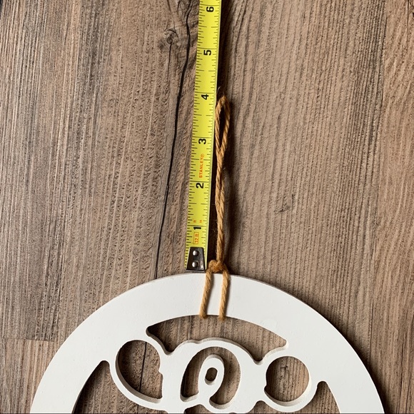 E Initial Monogram Sign - Picture 7 of 8